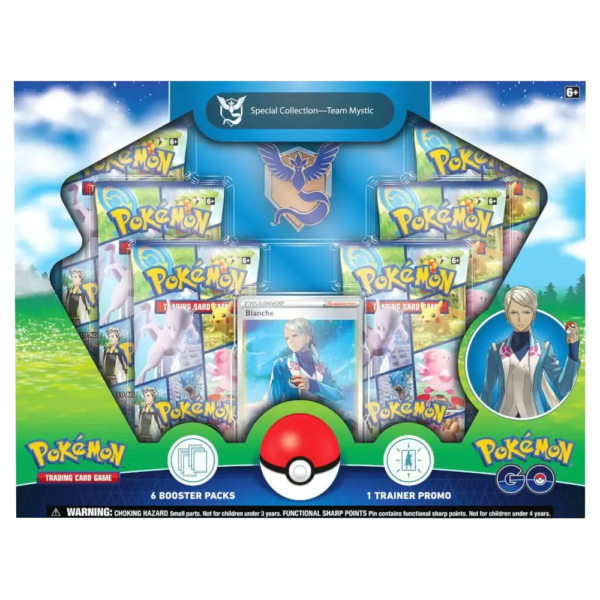 Pokemon Go SPecial Team Collection Blanche Team Mystic