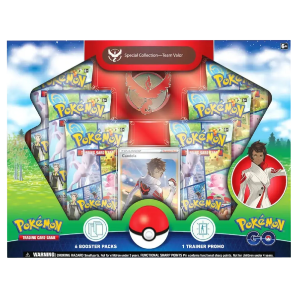 Pokemon Go Special Team Collection Candela Team Valor