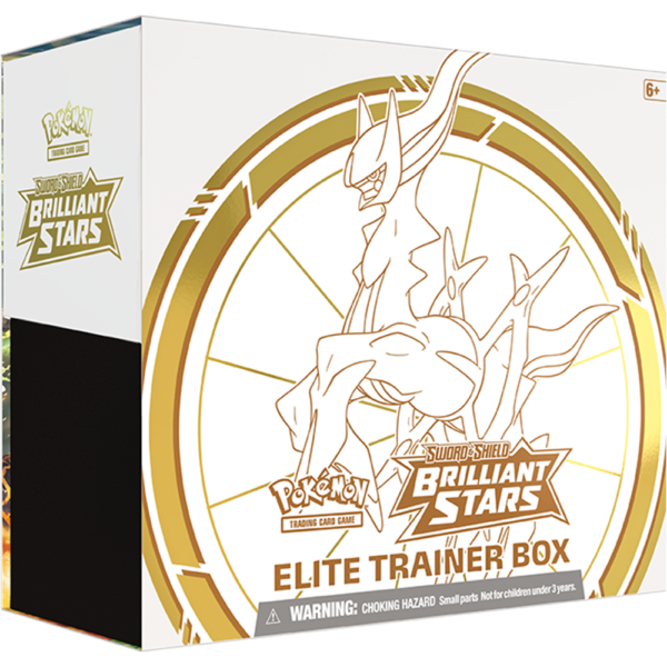 Pokemon Sword & Shield Brilliant Stars Elite Trainer Box