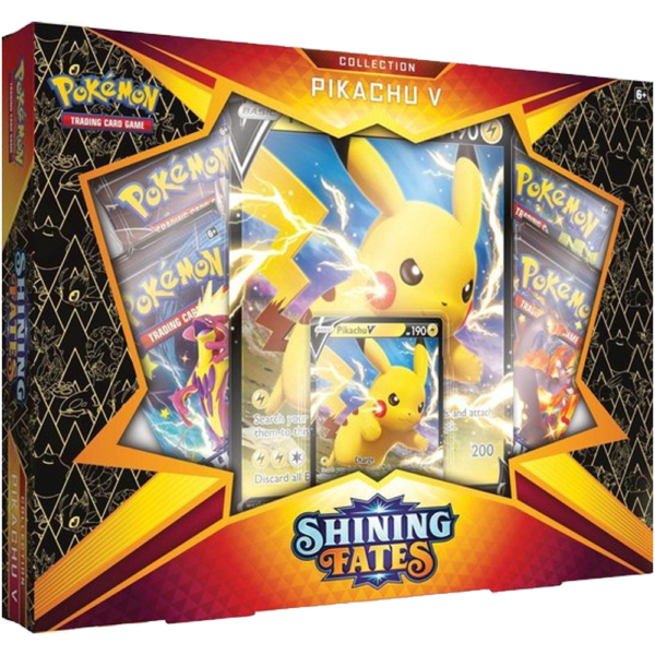 Pokémon Shining Fates Pikachu V Box Pokémon Kaarten