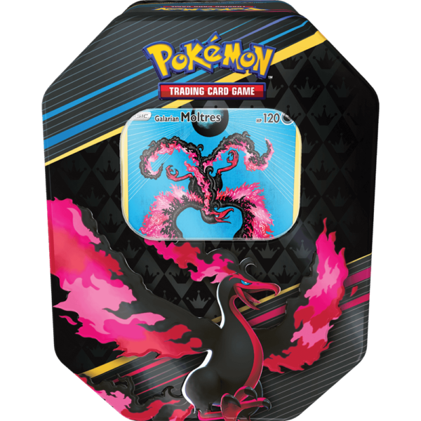 Galarian Moltres Special Art Tin