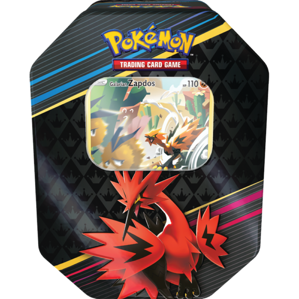 Galarian Zapdos Special Art Tin