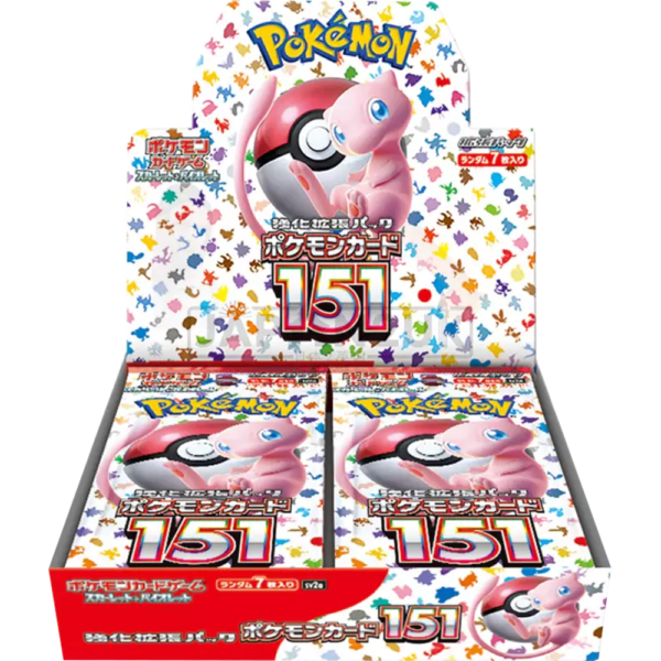 Pokemon 151 SV2a Booster Box (NO SHRINK)