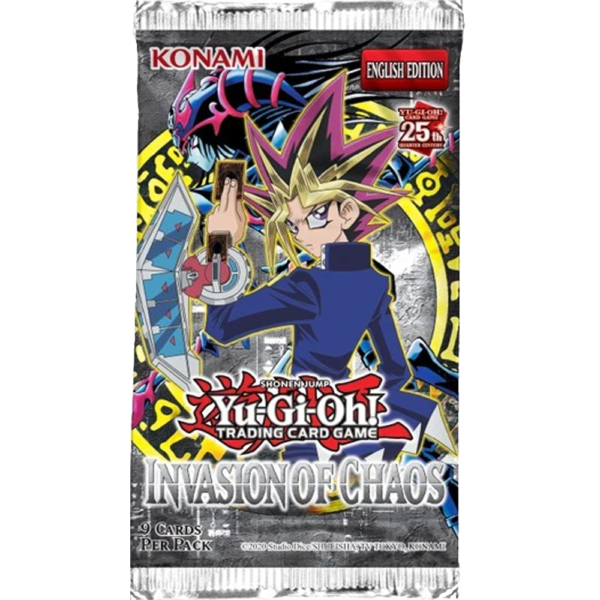 Yu-Gi-Oh Invasion of Chaos 25th Celebration Boosterpack