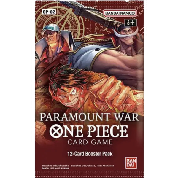 One Piece OP-02 Paramount War Boosterpack