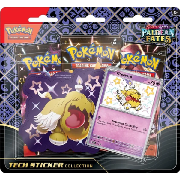 Paldean Fates: Tech Sticker Collection - Greavard