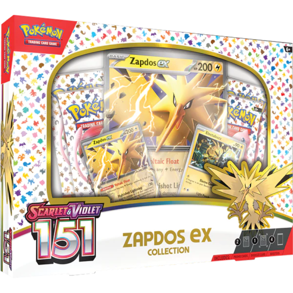 Pokemon 151 Zapdos ex Box