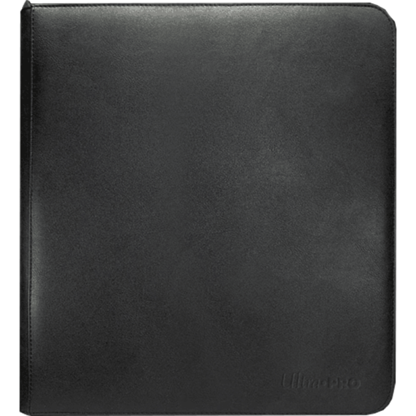 Ultra Pro Vivid 12-pocket Zippered PRO-Binder – Black