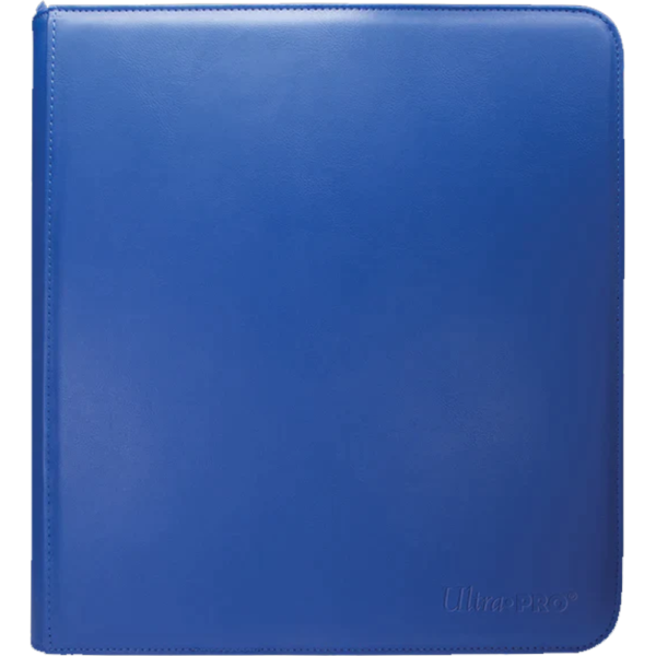 Ultra Pro Vivid 12-pocket Zippered PRO-Binder – Blue