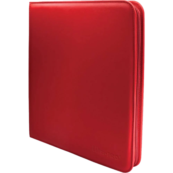 Ultra Pro Vivid 12-pocket Zippered PRO-Binder – Red - Afbeelding 3