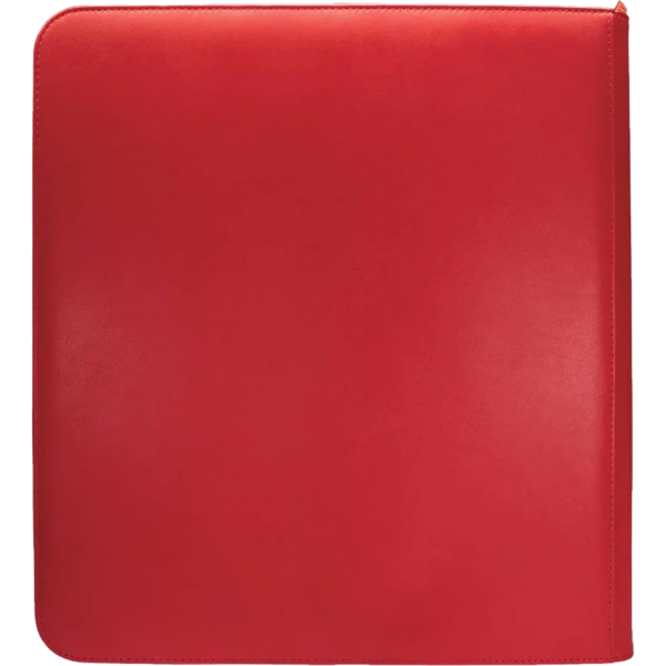 Ultra Pro Vivid 12-pocket Zippered PRO-Binder – Red - Afbeelding 2