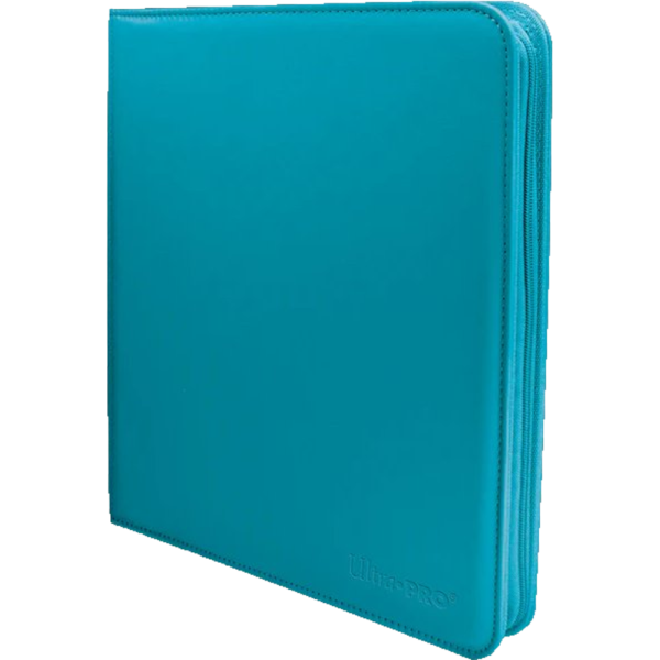 Ultra Pro Vivid 12-pocket Zippered PRO-Binder – Teal - Afbeelding 3