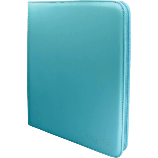 Ultra Pro Vivid 12-Pocket Zippered PRO-Binder Light blue - Afbeelding 3