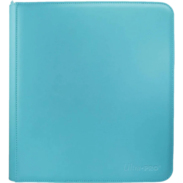 Ultra Pro Vivid 12-Pocket Zippered PRO-Binder Light blue