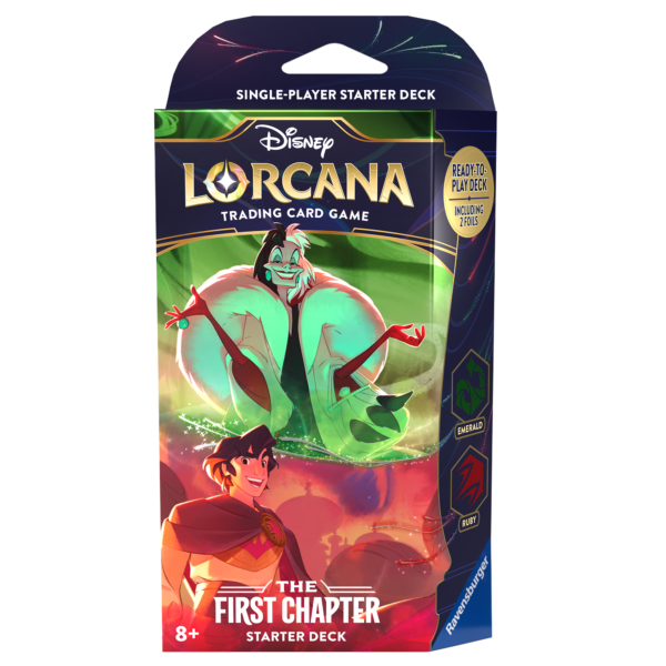 Disney Lorcana TCG - The First Chapter - Cruella & Alladin Starter Deck