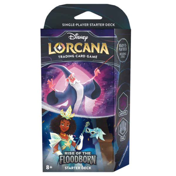 Disney Lorcana TCG - Rise Of The Floodborn - Merlin & Tiana Starter Deck