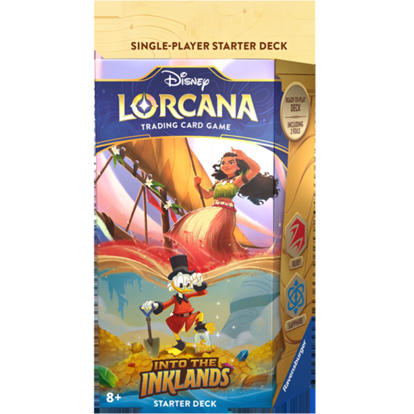 Disney Lorcana TCG - Into the Inklands Vaiana & Dagobert Starterdeck