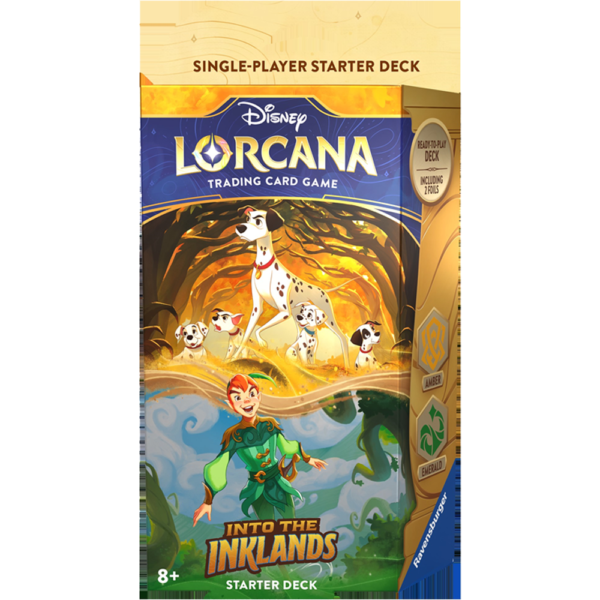 Disney Lorcana TCG - Into the Inklands - Pongo & Peter Pan Starterdeck