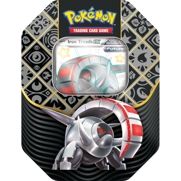 Pokemon Paldean Fates EX Tin - Iron Treads ex