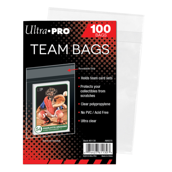 Ultra PRO – Team Bags 100x Hersluitbaar