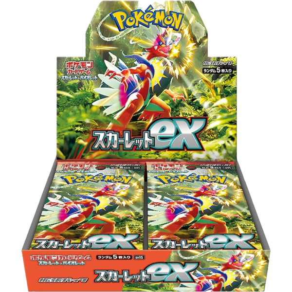 Scarlet EX Booster Box – Japans