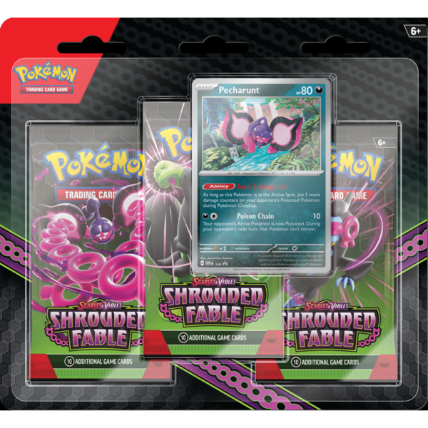 Pecharunt 3-Pack Blister