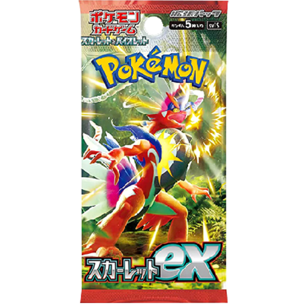 Scarlet EX Booster Pack - Japans