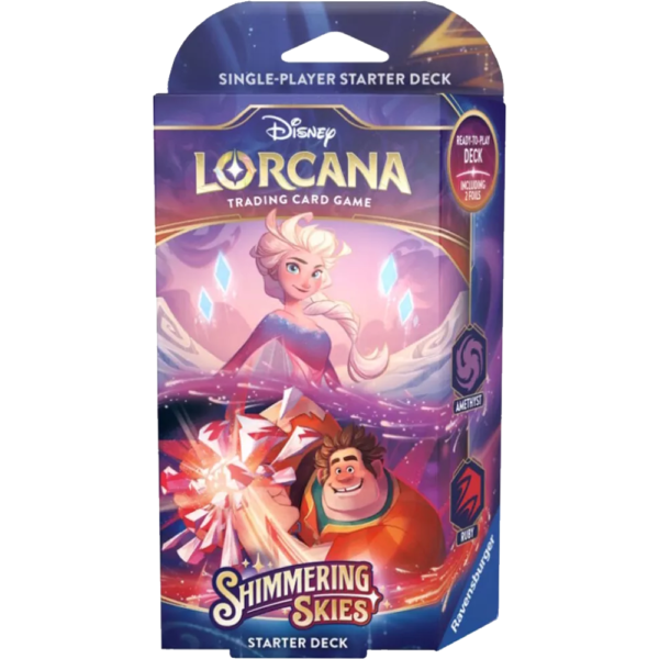 Disney Lorcana TCG - Shimmering Skies - Elsa & Ralph Starter Deck