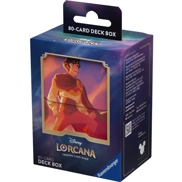 Disney Lorcana TCG - Shimmering Skies - Aladdin Deckbox