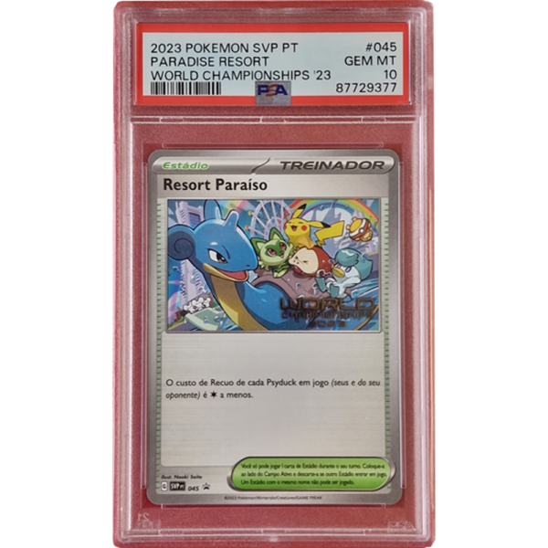 Paradise Resort - World Championship '23 PT PSA 10