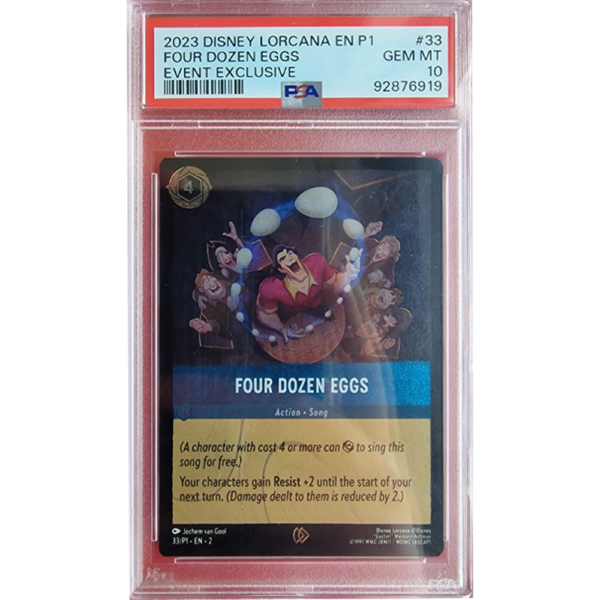 Four Dozen Eggs - Disney Lorcana Event Exclusive PSA 10