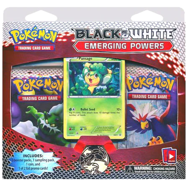 Black & White: Emerging Powers - 3-Pack Blister (Pansage)