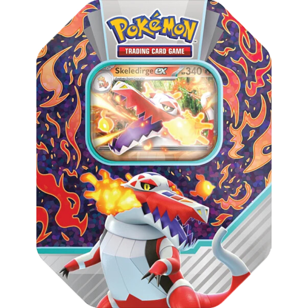 Pokemon Paldea Partners Tin – Skeledirge EX