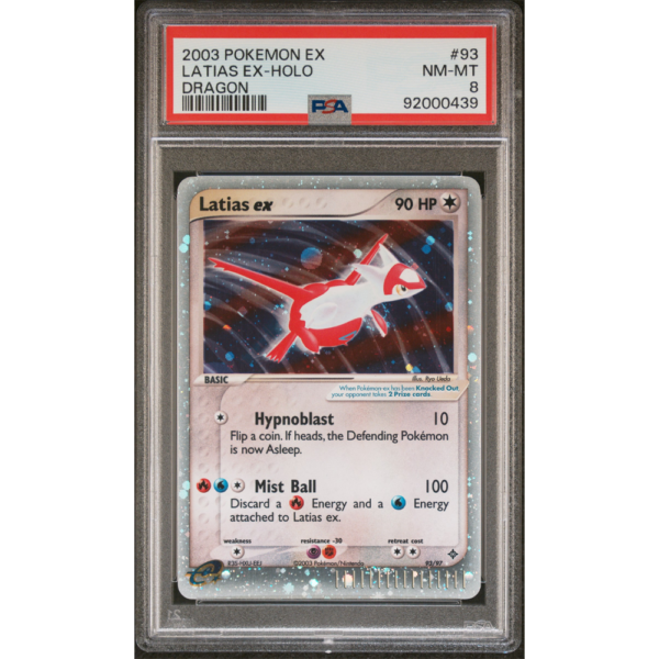 Latias ex - EX Dragon - PSA 8