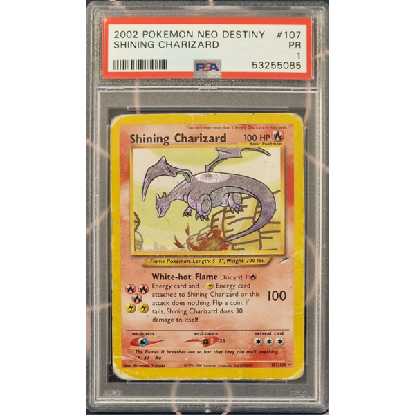 Shining Charizard - Neo Destiny - PSA 1