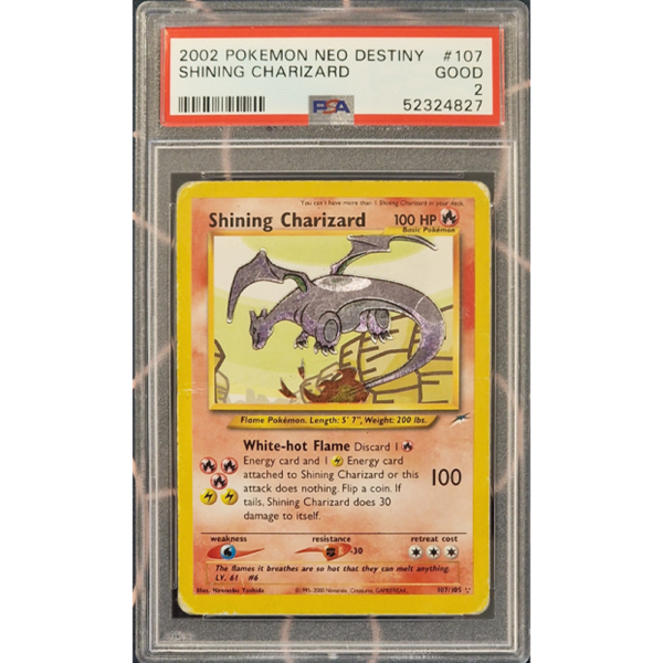 Shining Charizard - Neo Destiny - PSA 2