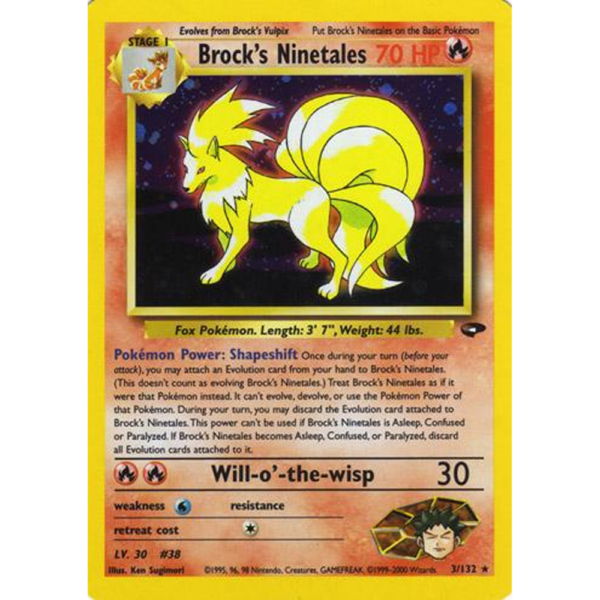 Brock's Ninetales - Gym Challenge - Exc