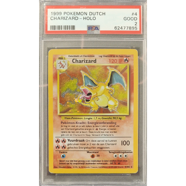 Charizard - Base Set NL - PSA 2