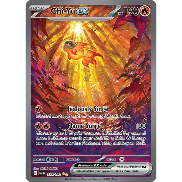 Chi-Yu ex 259 - Paldea Evolved - NM