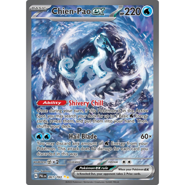 Chien-Pao ex 261 - Paldea Evolved - NM