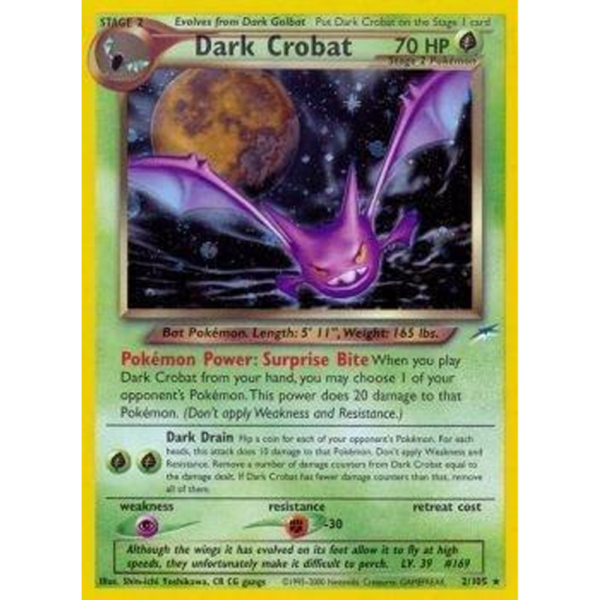 Dark Crobat - Neo Destiny - Exc