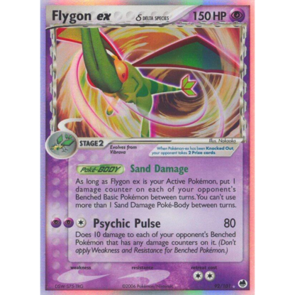 Flygon ex - Dragon Frontiers - Good