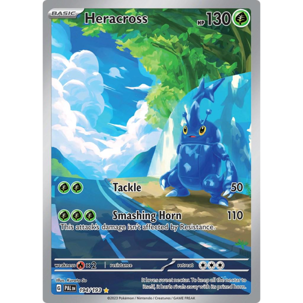 Heracross 194 - Paldea Evolved - NM