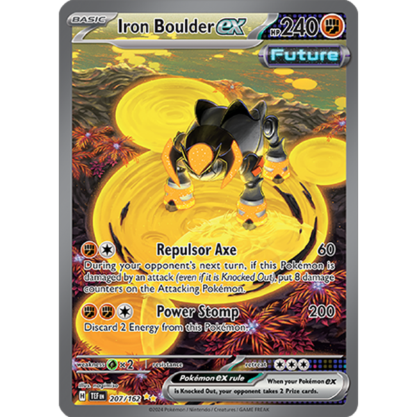 Iron Boulder ex 207 - Temporal Forces - NM