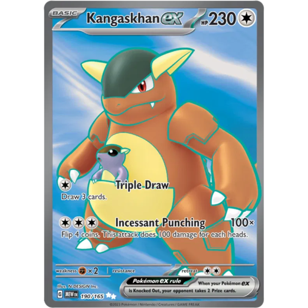 Kangaskhan ex - 151 - NM