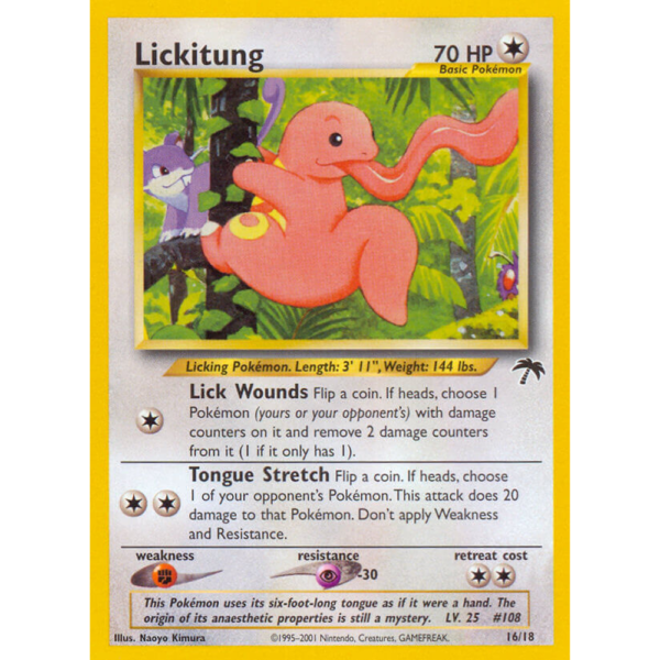 Lickitung - Southern Islands - NM