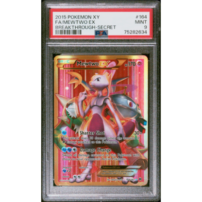 Mewtwo EX - Breakthrough - PSA 9