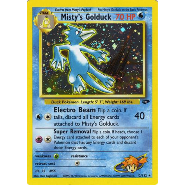 Misty's Golduck - Gym Challenge - NM