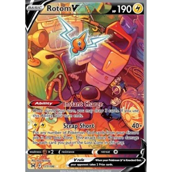 Rotom V - Lost Origin - NM