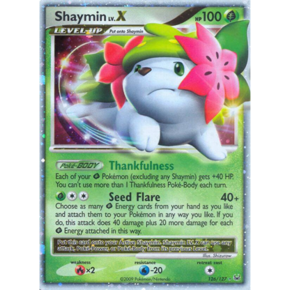 Shaymin LV. X - Platinum - EXC